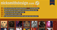 Desktop Screenshot of nicksmithdesign.com