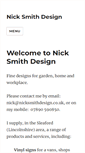 Mobile Screenshot of nicksmithdesign.co.uk